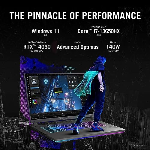 16" 165Hz Display Intel Core i7-13650HX NVIDIA GeForce RTX 4060 32GB DDR5 RAM 1TB SSD Gaming Laptop A498