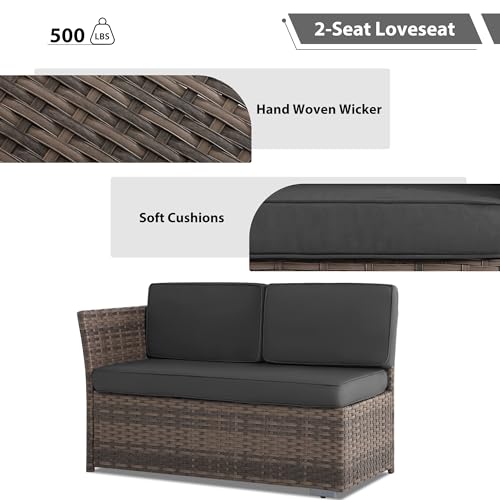 7 Piece PE Wicker Patio Dining Set P4241
