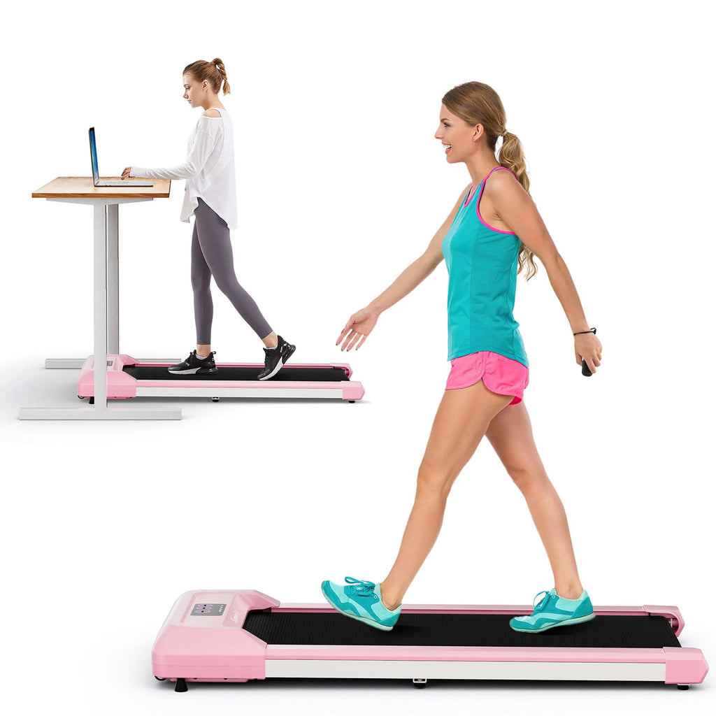 0.6-3.8MPH Walking Pad Under Desk Treadmill with Remote Control N581