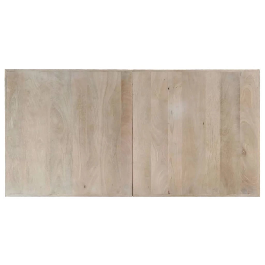Solid Bleached Mango Wood Dining Table G3534