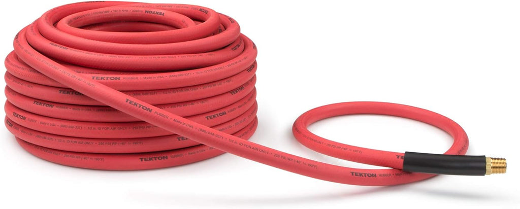 1/2 Inch I.D. x 100 Foot Rubber Air Hose (250 PSI) P602646