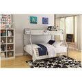 Twin/Full Bunk Bed, Silver X906902