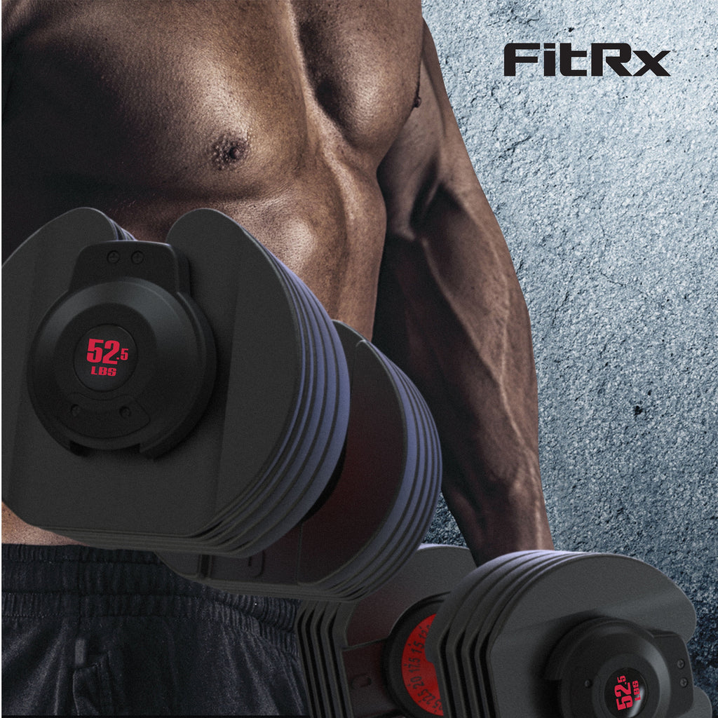 Adjustable Dumbbell 5-52.5 lbs Black Z5592