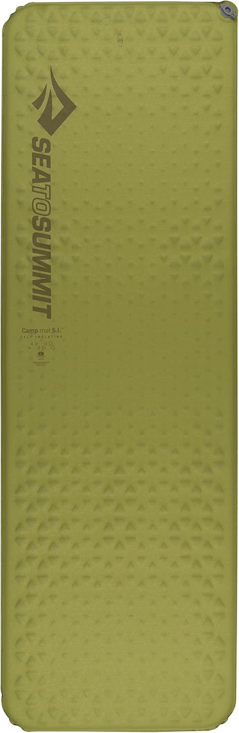 Self-Inflating Foam Sleeping Mat, Rectangular - Large (79 x 25 x 1.5 inches) V63604