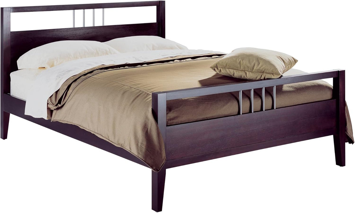 California King Espresso Platform Bed P503