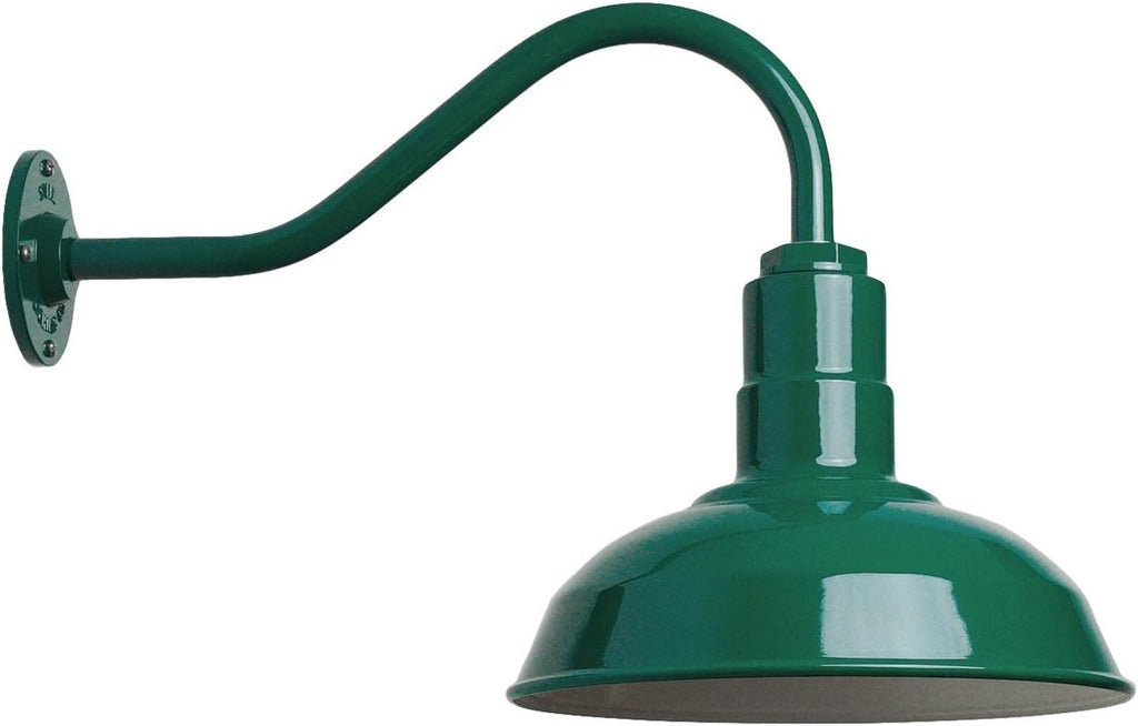Matte Black Gooseneck Barn Light C949