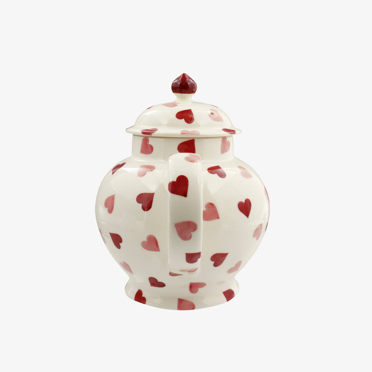 Pink Hearts 4 Mug Teapot Boxed D8048