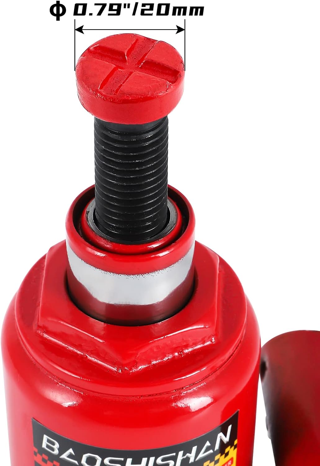 2 Ton Hydraulic Bottle Jack with Carrying Case Pack of 2 A9435