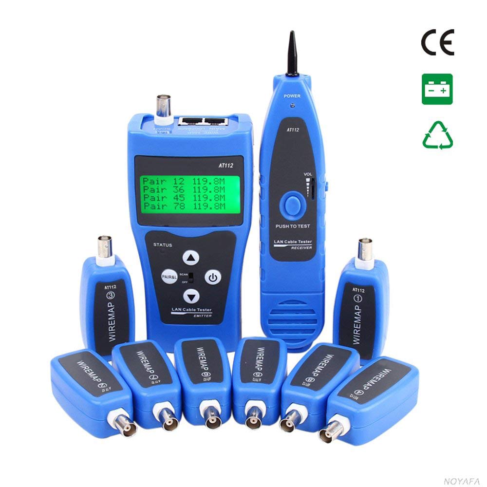 Network Ethernet LAN Phone Tester with 8 Far-end Jacks I78162