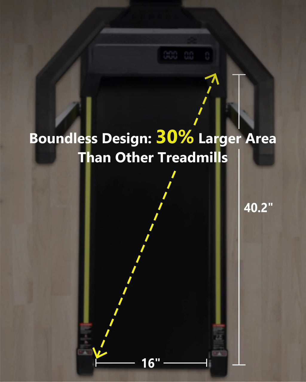 0.6-7.5 MPH Compact Treadmill with Remote X600571