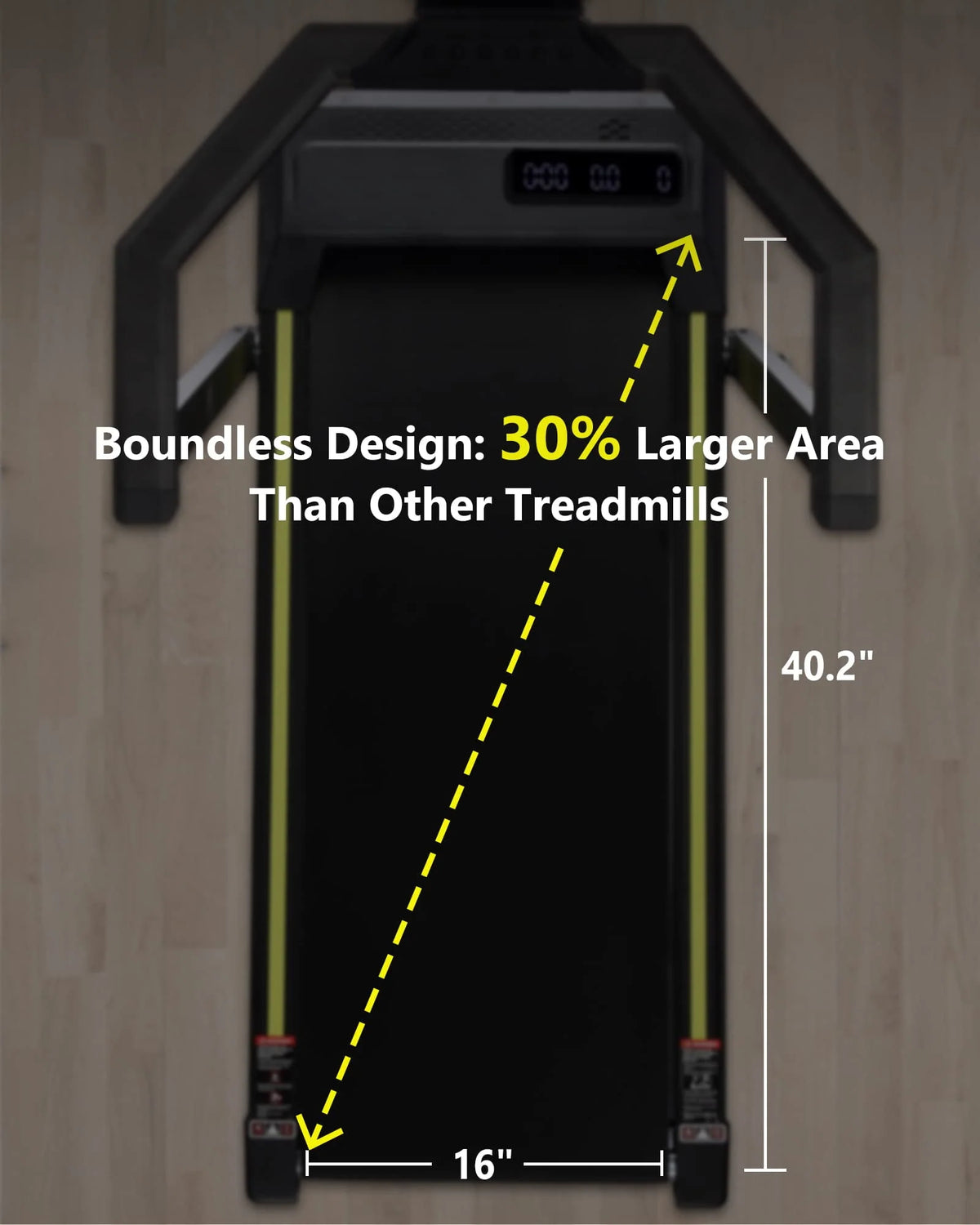 0.6-7.5 MPH Compact Treadmill with Remote X600571