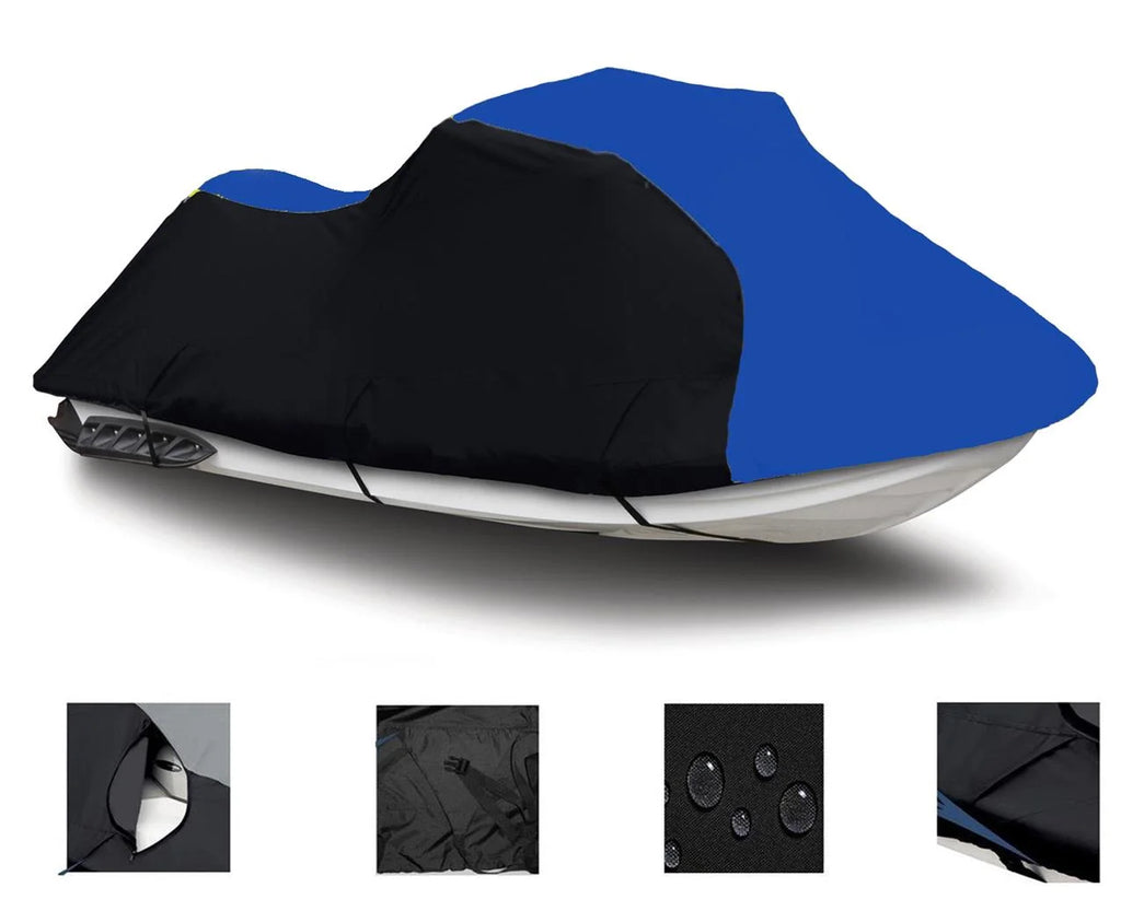 Heavy-Duty 600 Denier Jet Ski Cover 116"-119" 2-3 seat N260