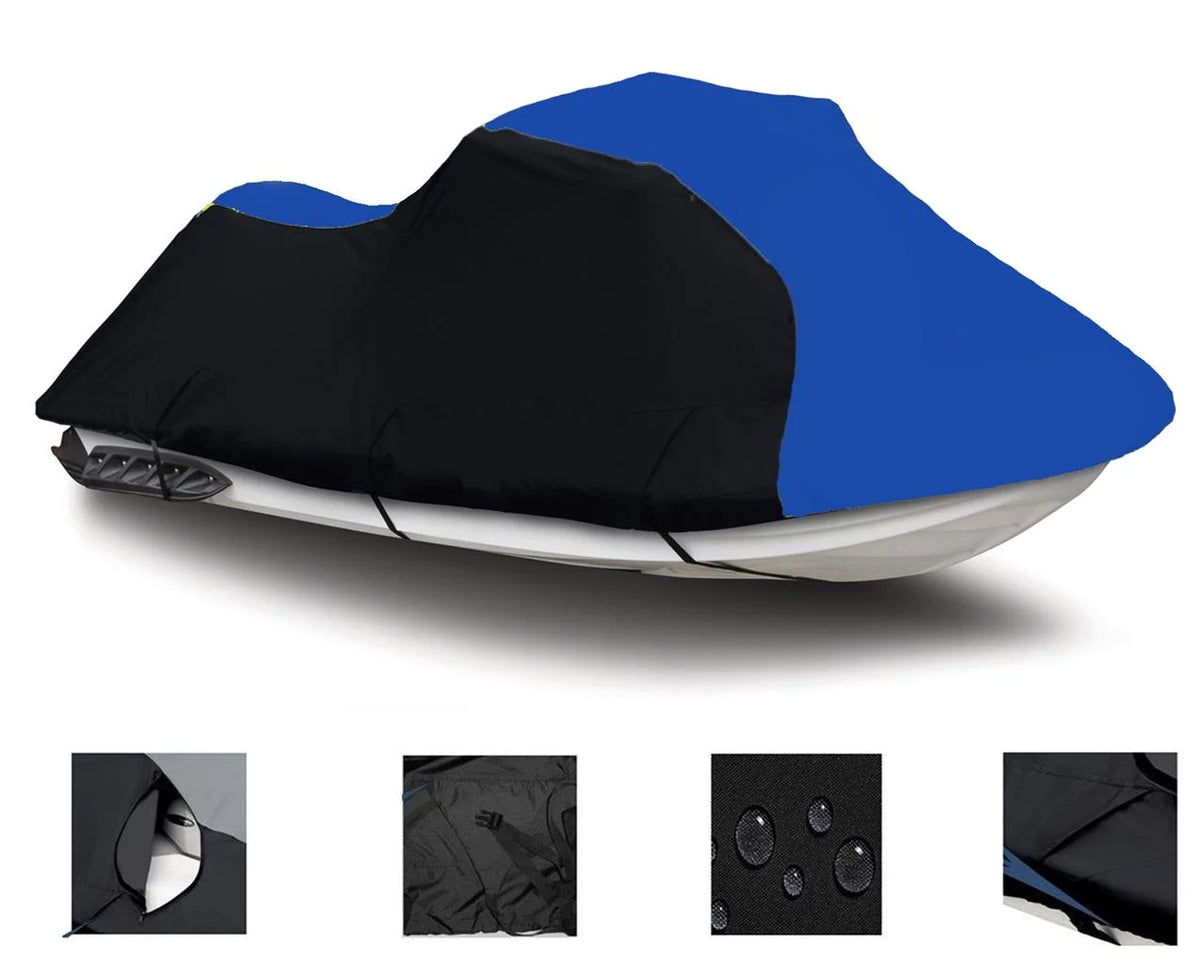 Heavy-Duty 600 Denier Jet Ski Cover 116"-119" 2-3 seat N260