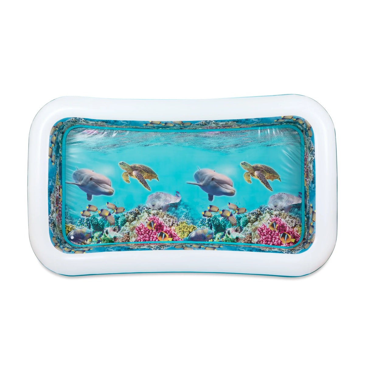 Inflatable Dolphin 3D Family Pool H9180