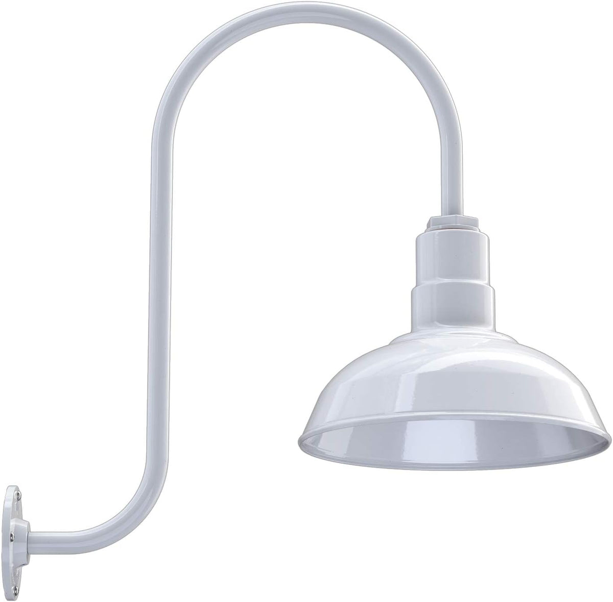 Matte Black Gooseneck Barn Light C949