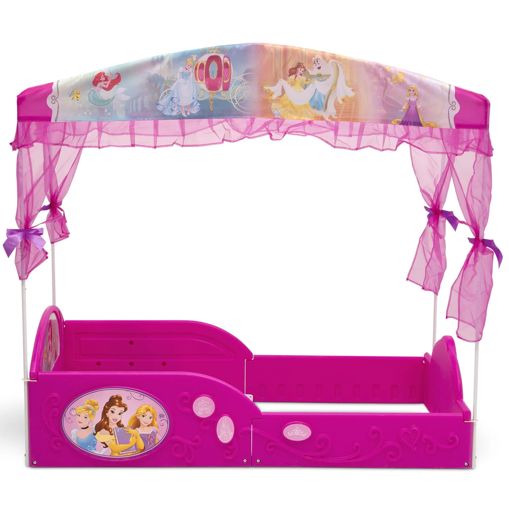Pink Kids Plastic Storage Toddler Bed O82842