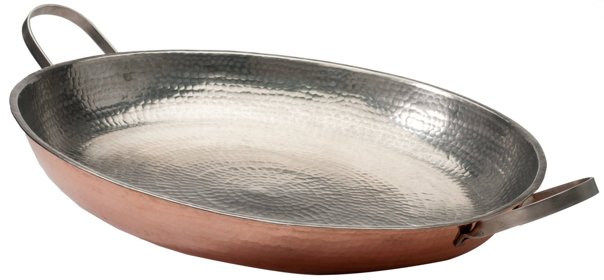 Hammered Copper Paella Pan X86617