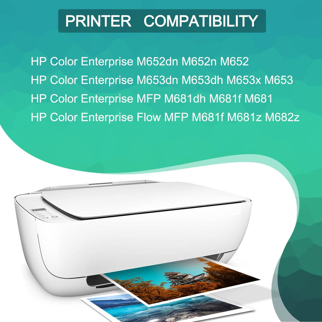 Compatible Toner Cartridge 1 Black 1 Cyan 1 Magenta 1 Yellow K182409
