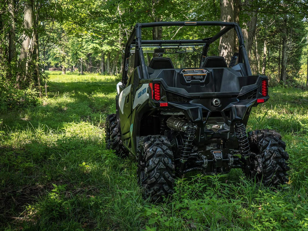 Heavy Duty High Clearance 1.5" Rear Offset A Arms for Can-Am Maverick Trail (2018+) - Black A549