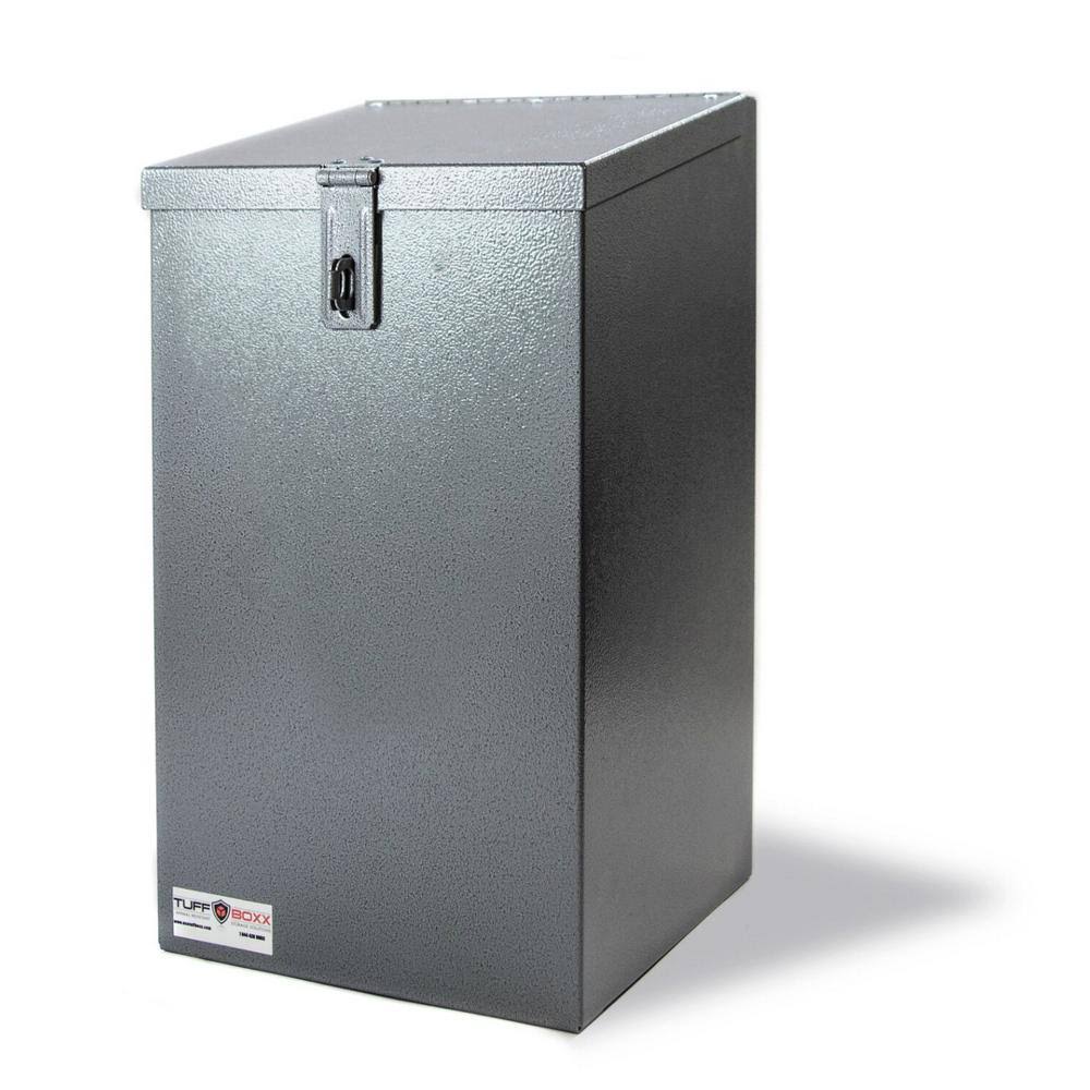 Steel Locking Parcel Delivery Safe Box, Gray H5091
