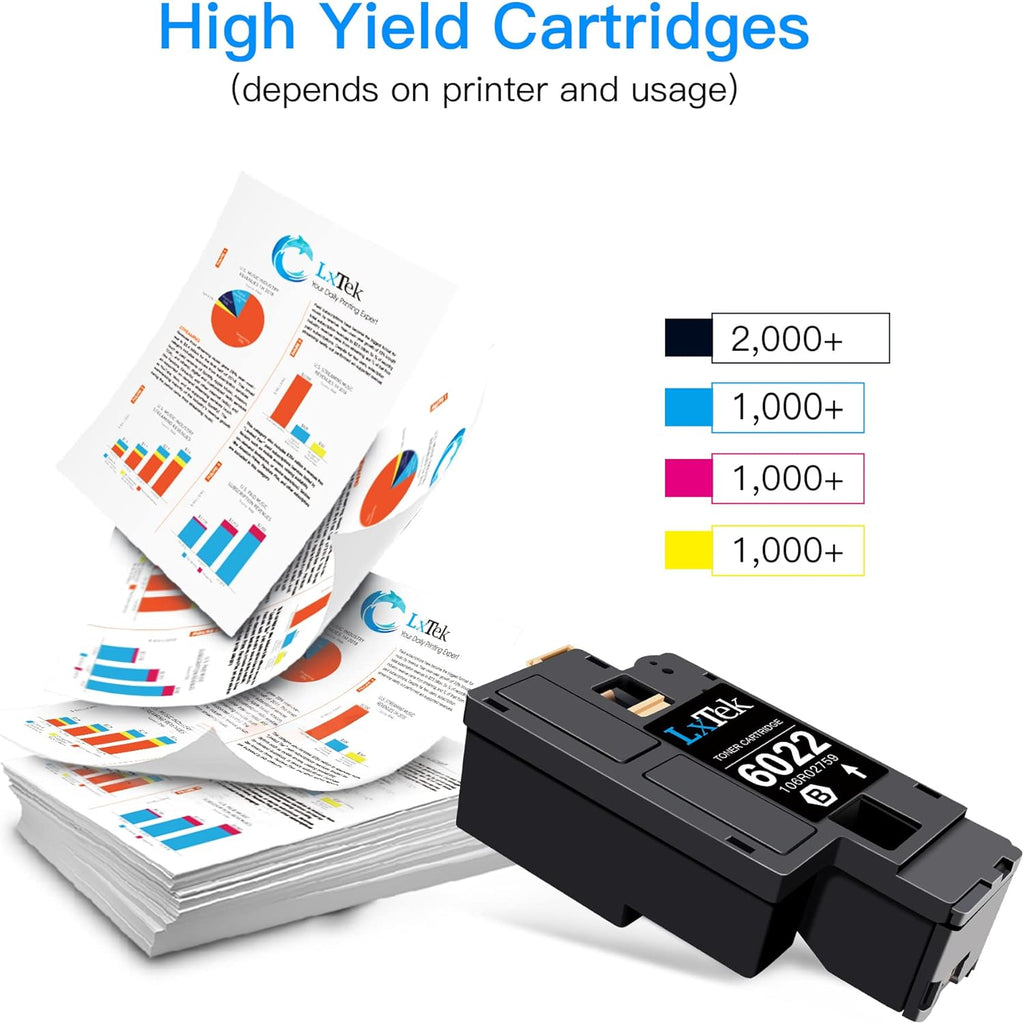 4 Pack Toner Cartridge (1 Black, 1 Cyan, 1 Magenta, 1 Yellow) T67465