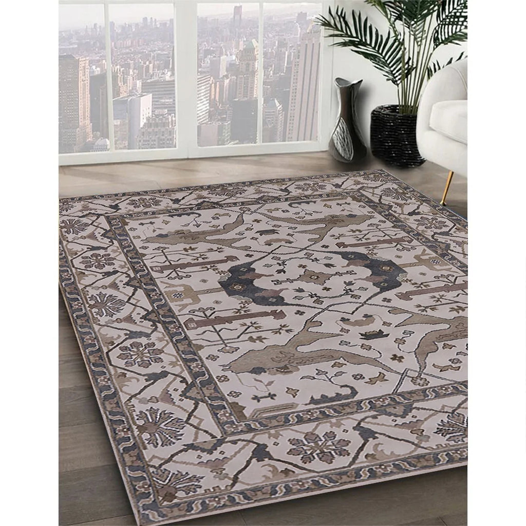 Silver Pink Oriental Area Rugs 3' x 5' E2274