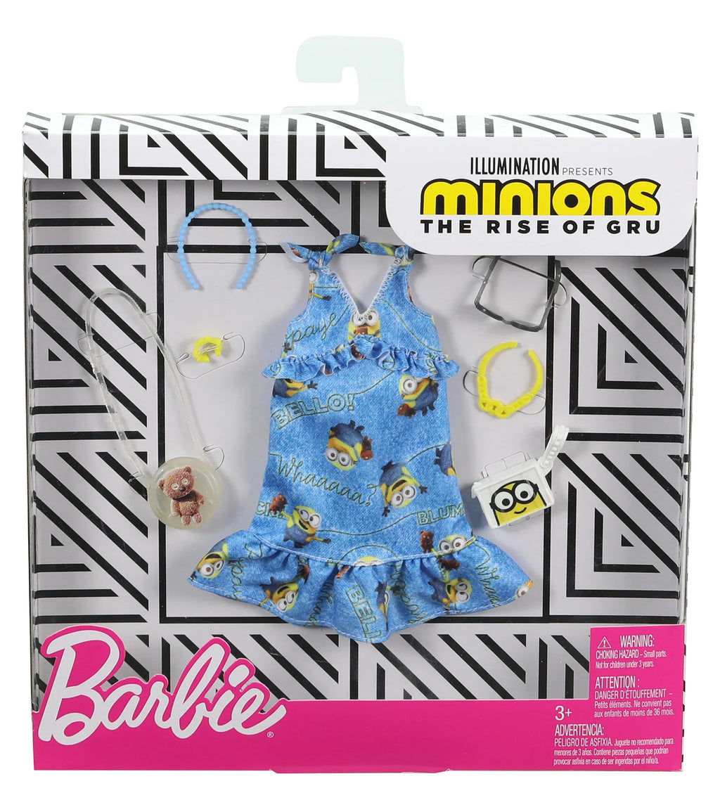 Minions Fashion Pack with Outfit and 6 Accessories M43237