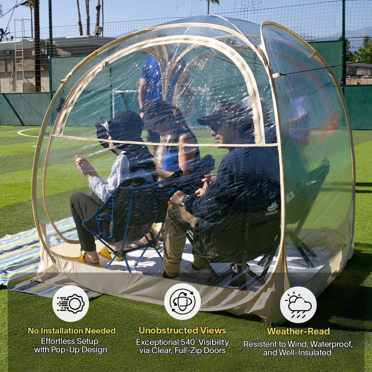 Pop-Up Weatherproof Sport Pod Tent W373921