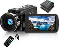 FHD 1080P 30FPS 36MP Camcorder with IR Night Vision and 2 Batteries P43786