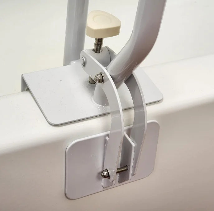 Fiberglass Bath Safety Grab Bar, White, 200 lb Capacity K591