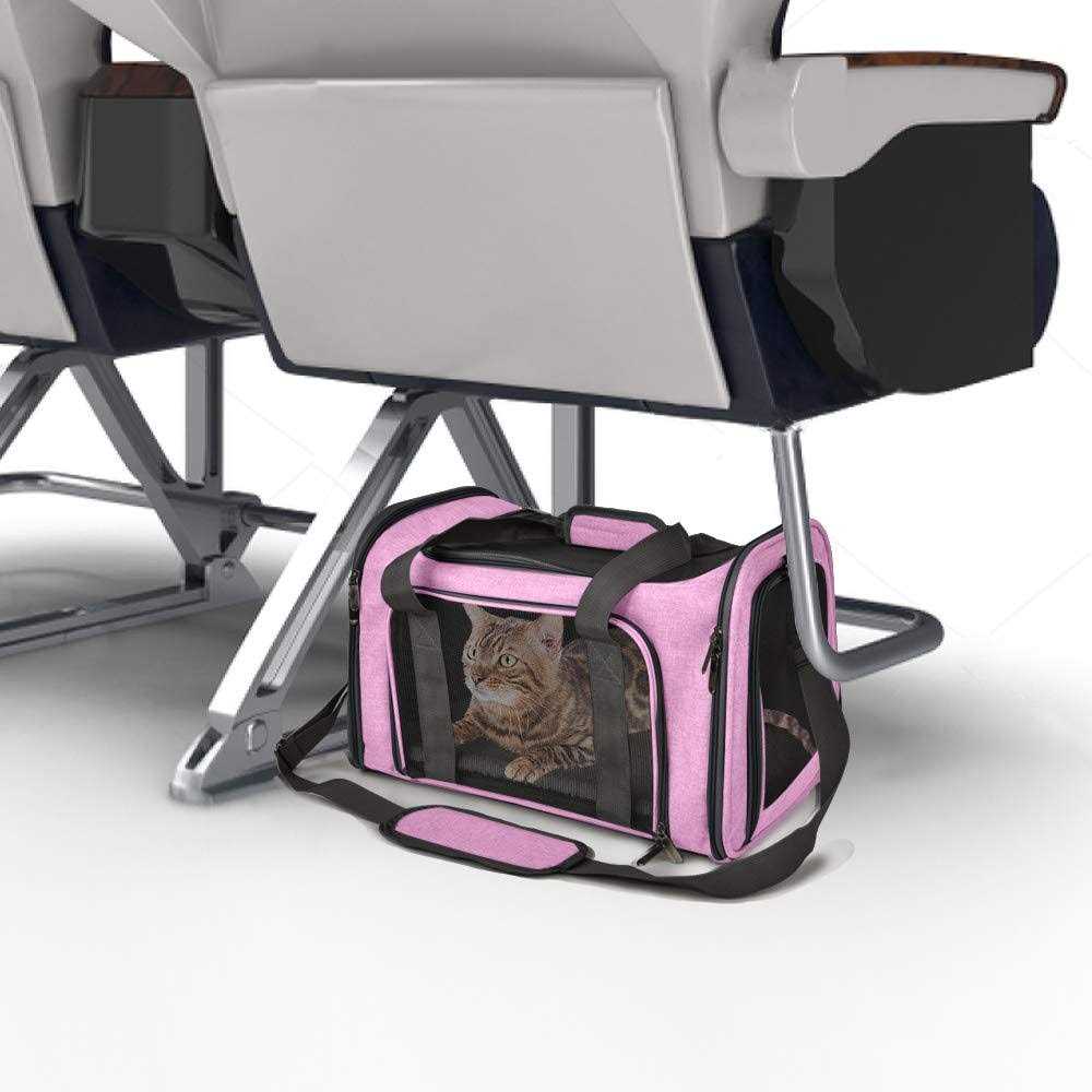 Cat Dog Pet Carrier for Small Medium Cats up to 15 Lbs N5134
