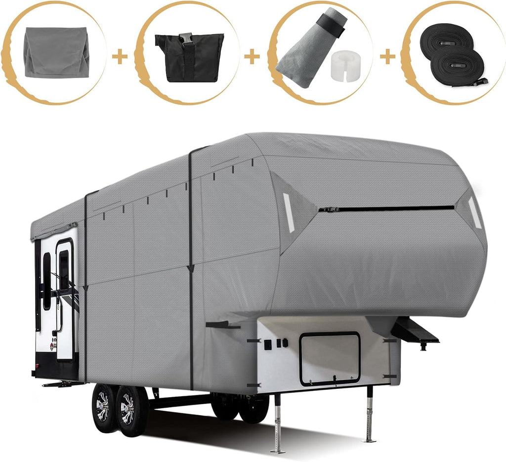 5th Wheel RV Cover Fits 29'-33' Motorhome Camper Y6307