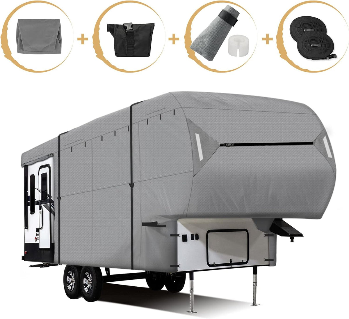 5th Wheel RV Cover Fits 29'-33' Motorhome Camper Y6307