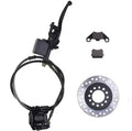 Brake Master Cylinder Caliper Assembly Left Hydraulic with Disc Brake Rotor Pack of 2 X84570