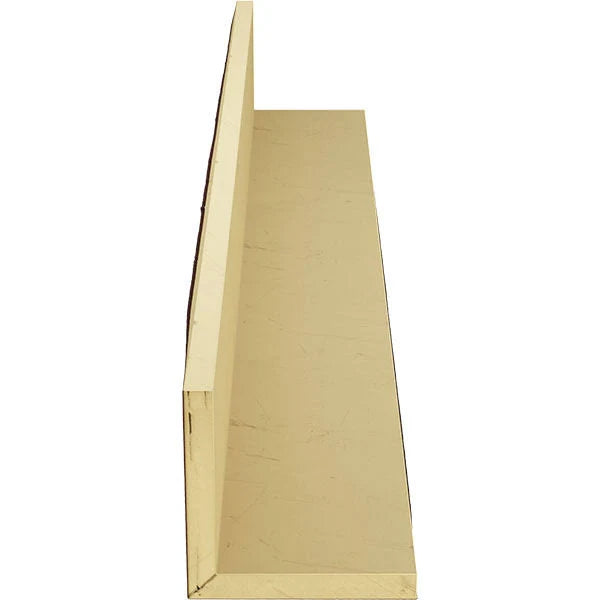 6x22W x 4x22H x 12&L Rough Sawn Faux Wood Ceiling Beam V2660
