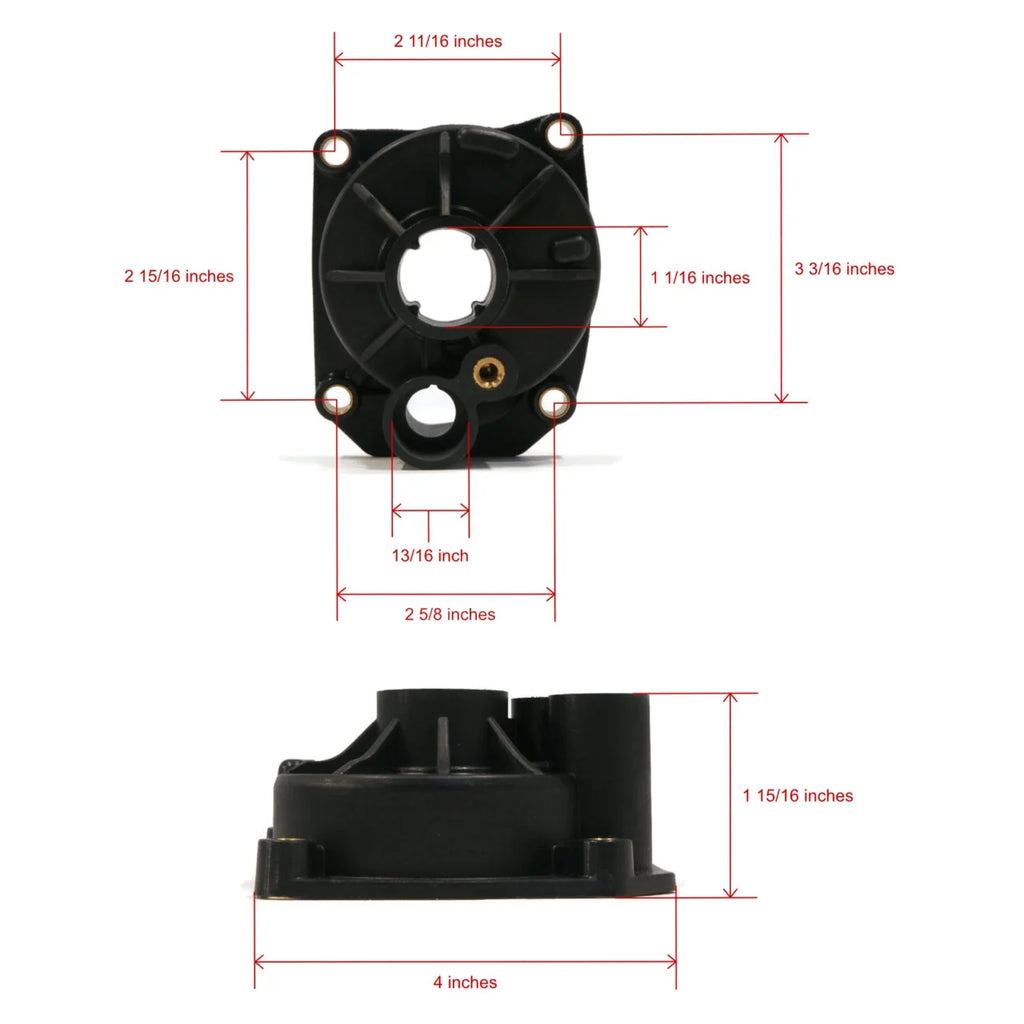 Water Pump Impeller Kit for 1984 Evinrude 75 HP Boat H2827