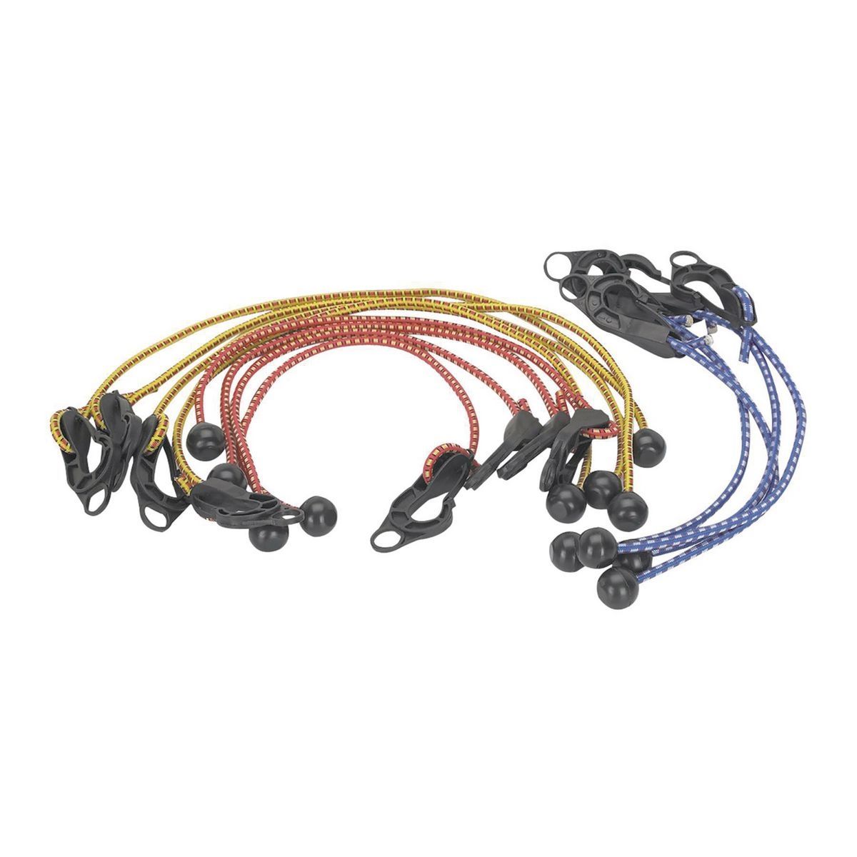 Adjustable Tarpaulin Tie Down Cords, 12 Piece G7290