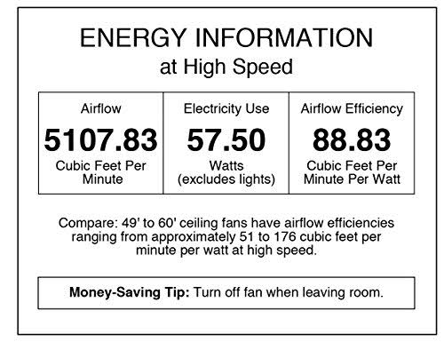 Reversible 3-Blade Indoor Ceiling Fan W22726