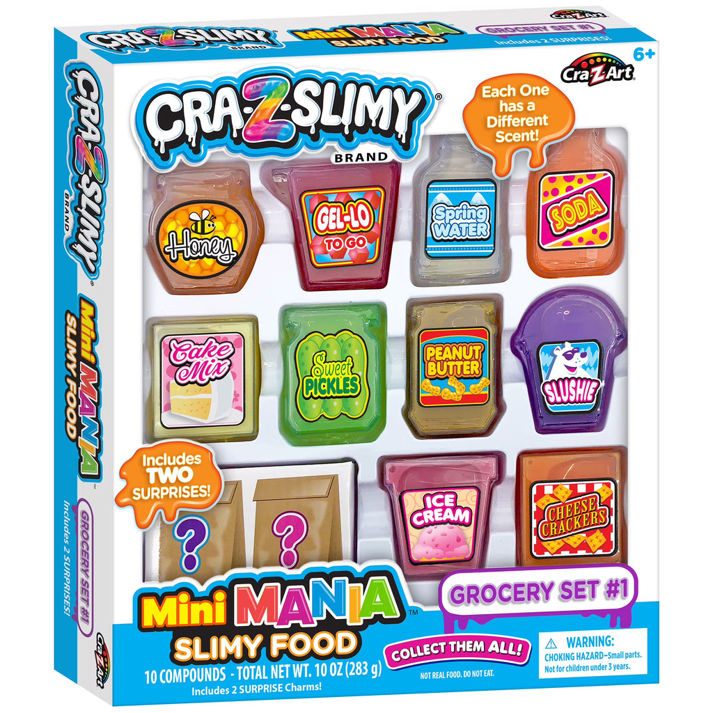Mini Mania Slimy Food Grocery Set Q7934