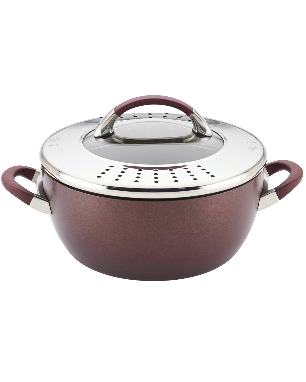 5.5-Quart Covered Straining Casserole I70436