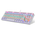 White Mechanical Gaming Keyboard J7247
