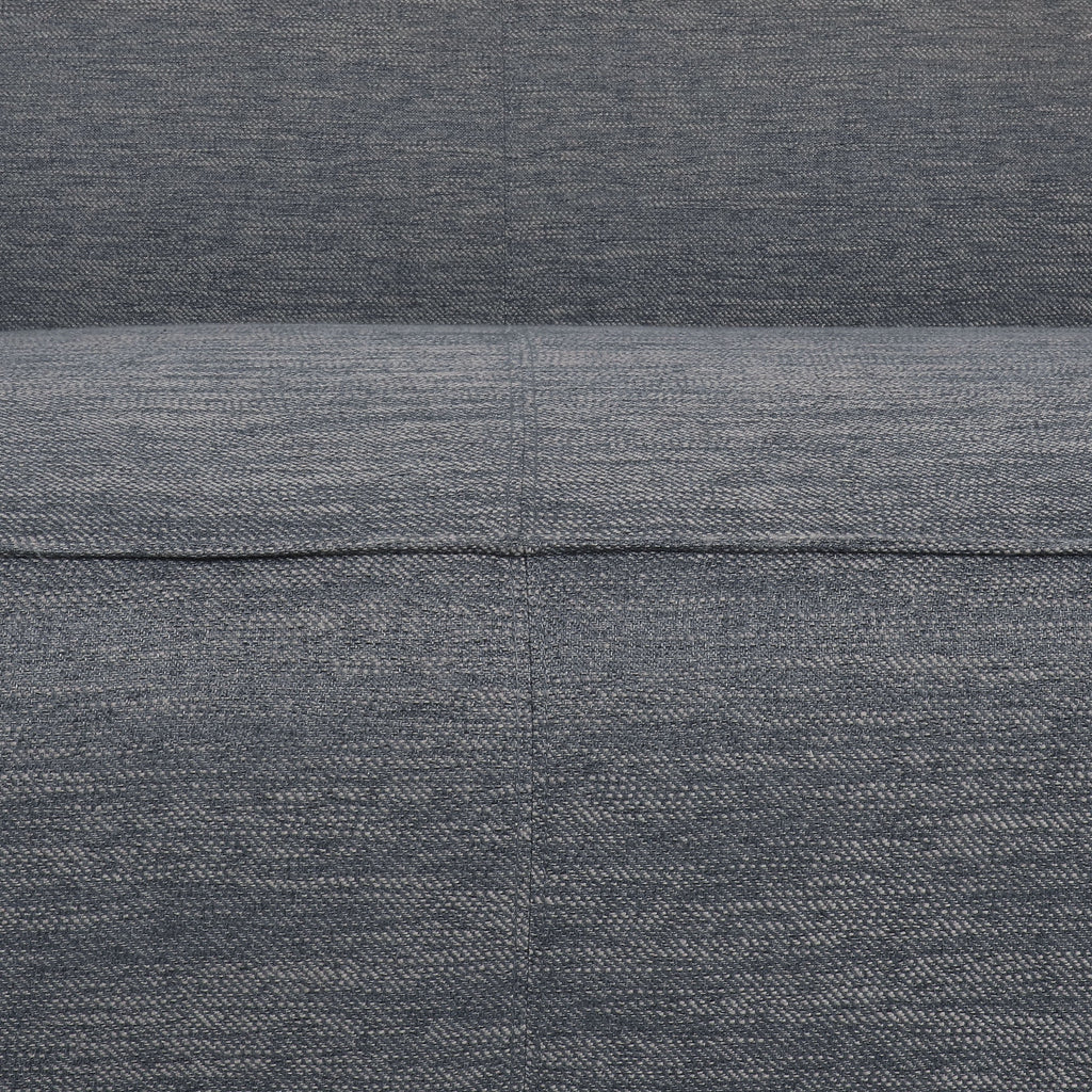 Charcoal Fabric Upholstered Loveseat L8011