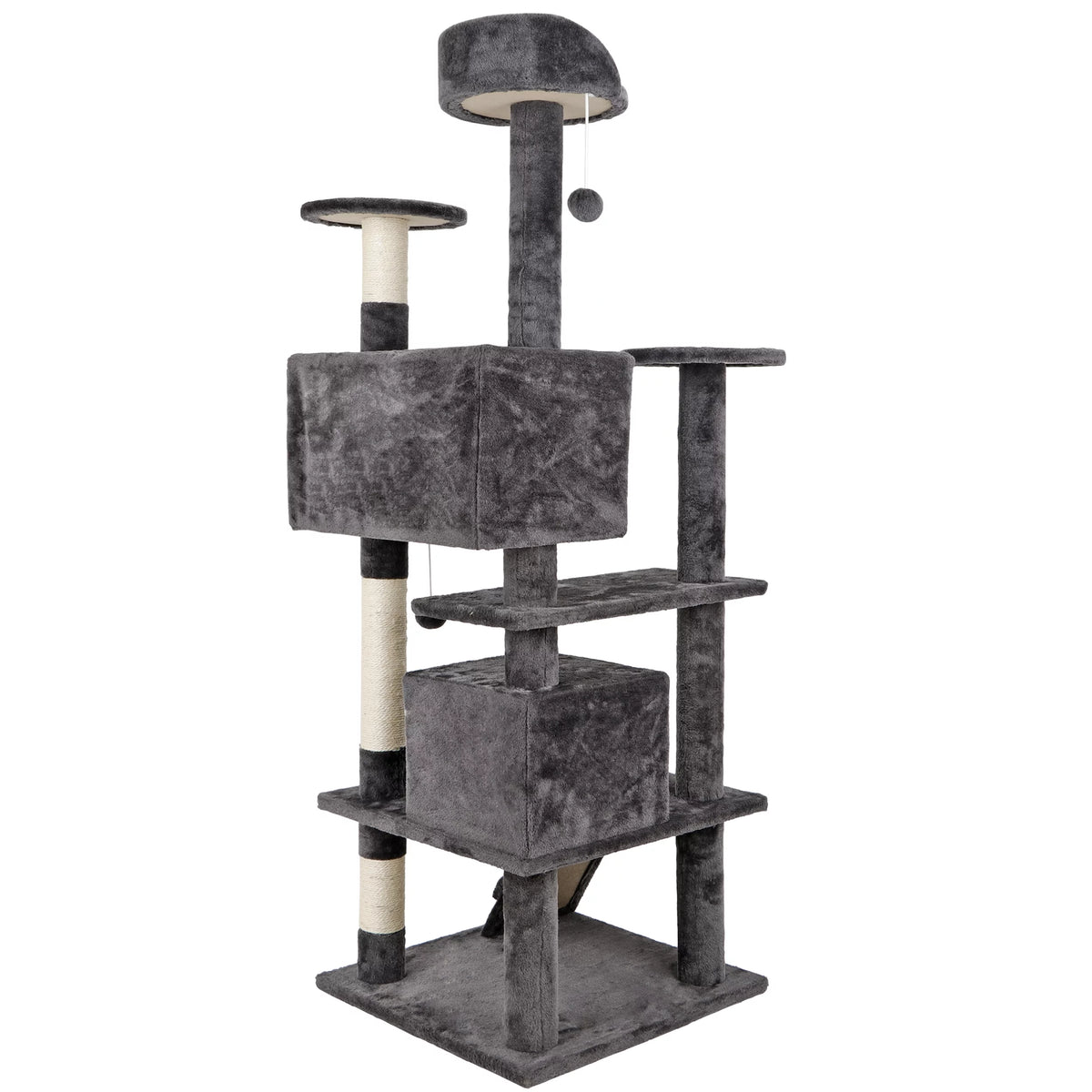 53'' Dark Gray Cat Tree D88659