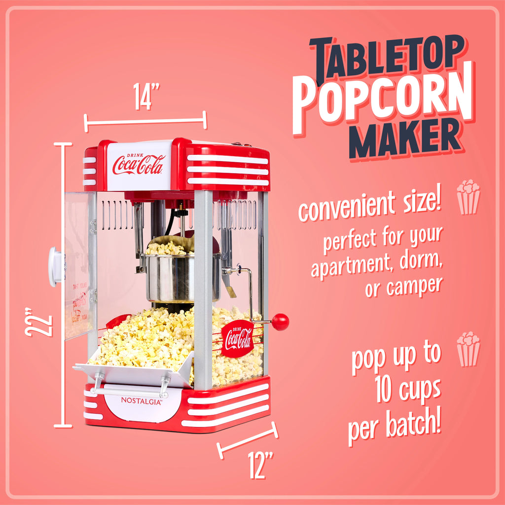 Red 2.5 oz Kettle Popcorn Maker A55392