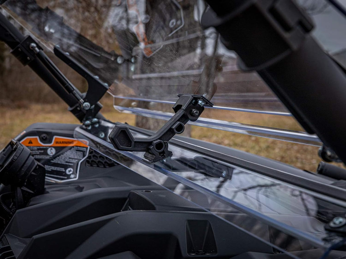Scratch Resistant Flip Windshield for Can-Am Maverick X3, 1/4 Thick Polycarbonate M409931