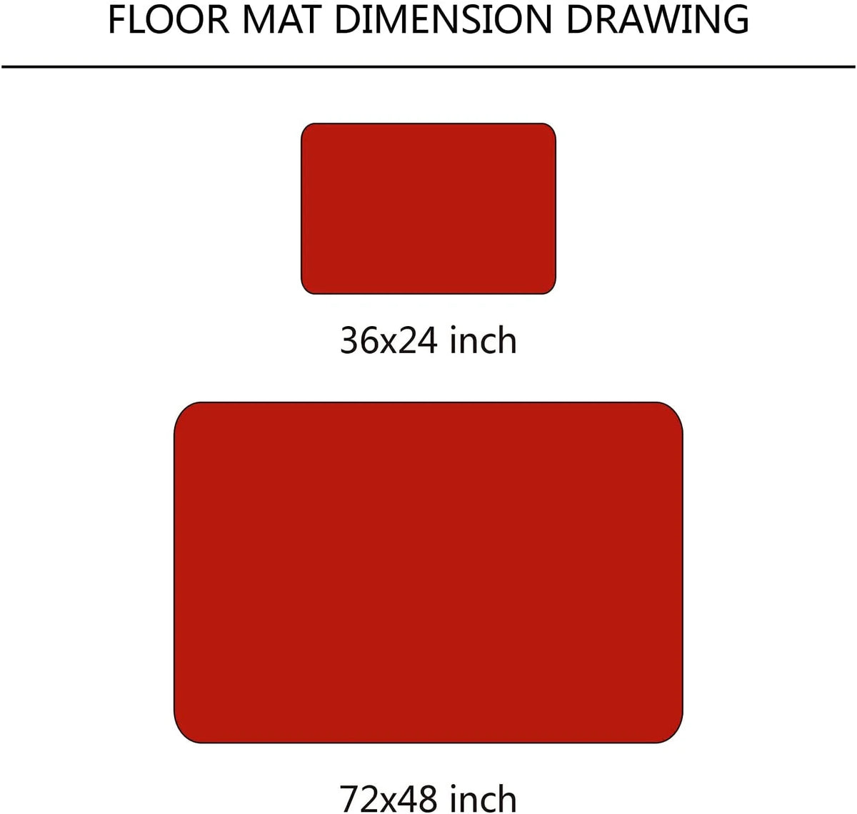Golden Christmas Bell Non-Slip Area Rug, 36"×24" N5199