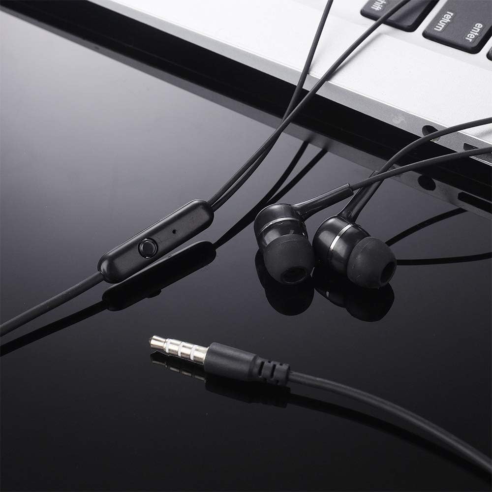 50 Packs Multi Colored Earbuds Headphones with Microphone G949
