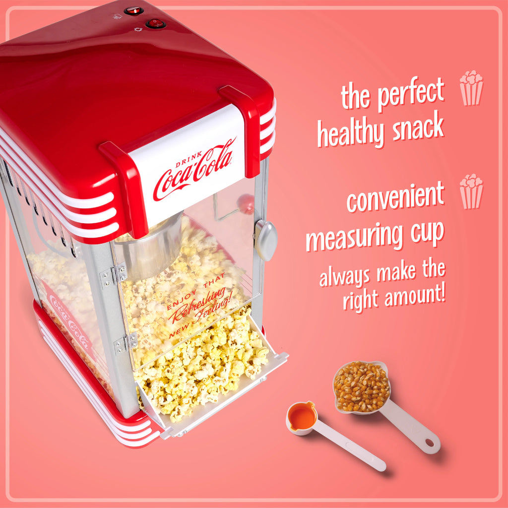 Red 2.5 oz Kettle Popcorn Maker A55392