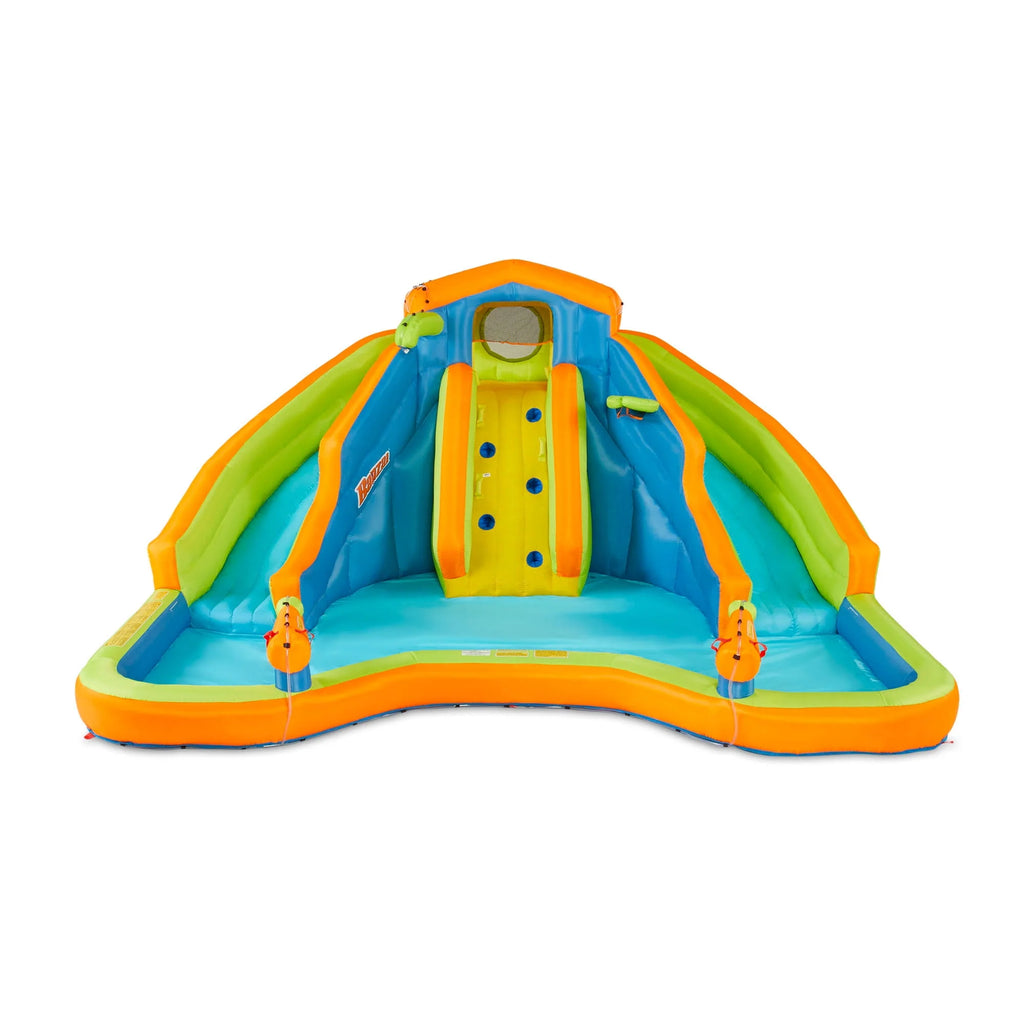 Inflatable 2 Lane Water Slide Splash Pool O15779