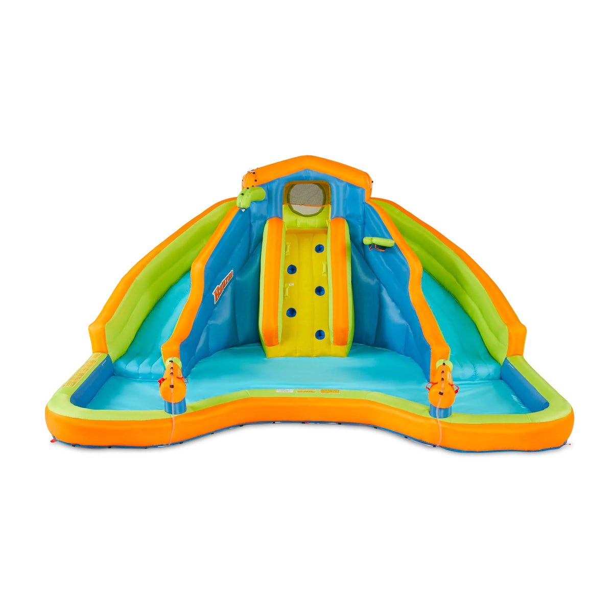Inflatable 2 Lane Water Slide Splash Pool O15779